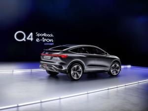 Audi Q4 Sportback e-tron Concept 2020 года 